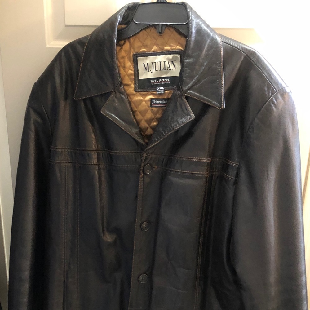 Men's leather jacket